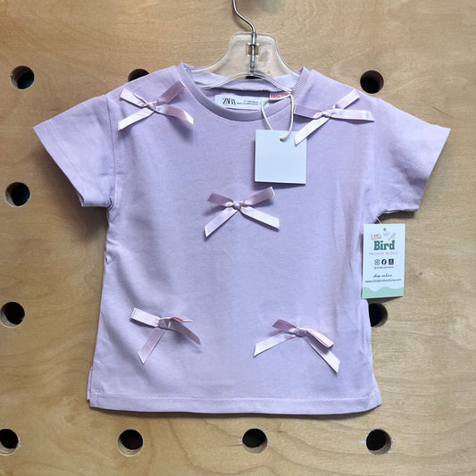 Lavender Bows Tee NEW!