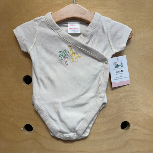 Organic Embroider Palm Bodysuit