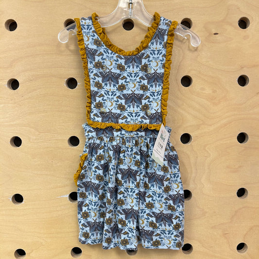 Blue Moths Bamboo Jumper