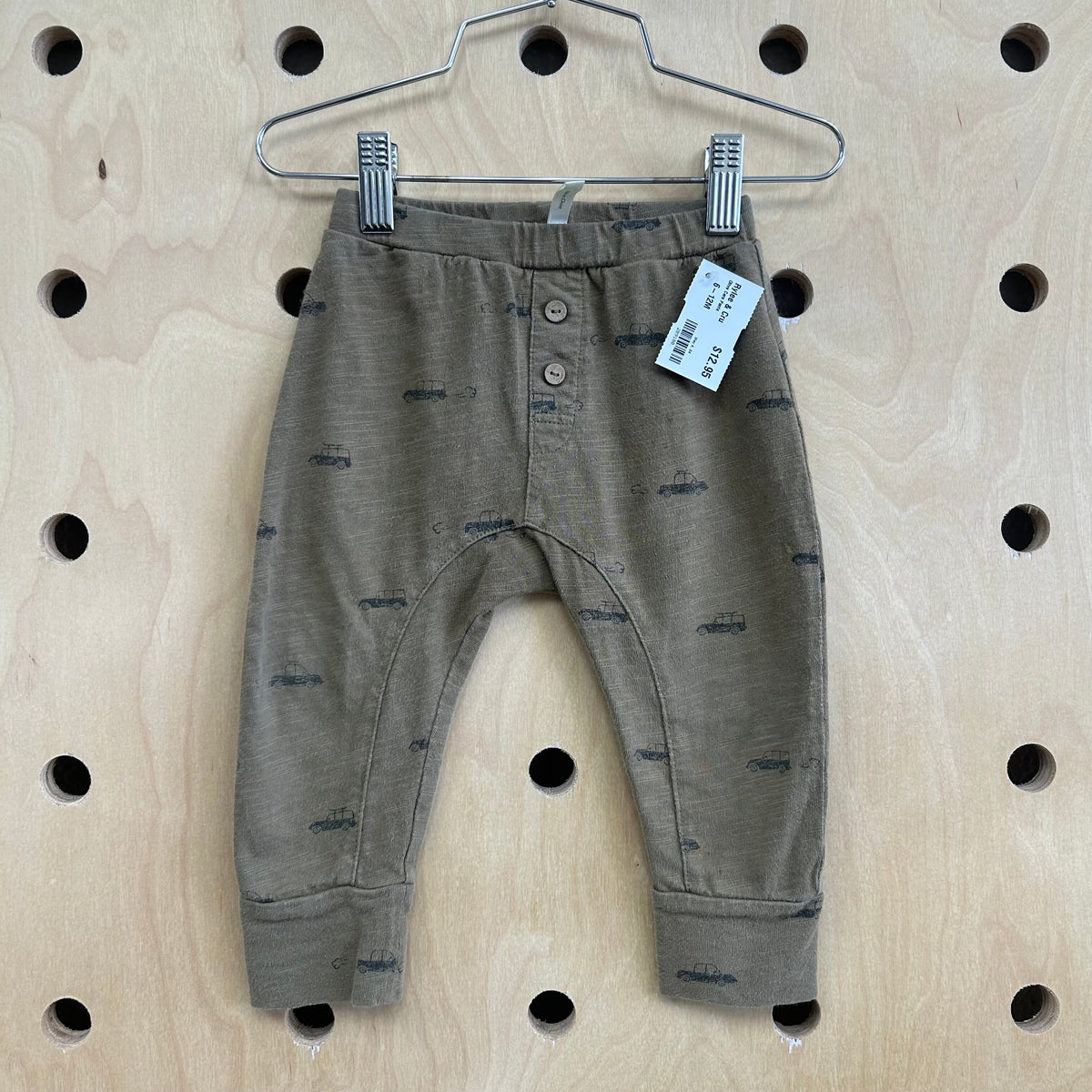 Olive Cars Pants