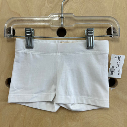 Blue & White Bike Shorts Set