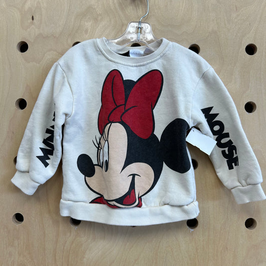 Beige Minnie Sweatshirt