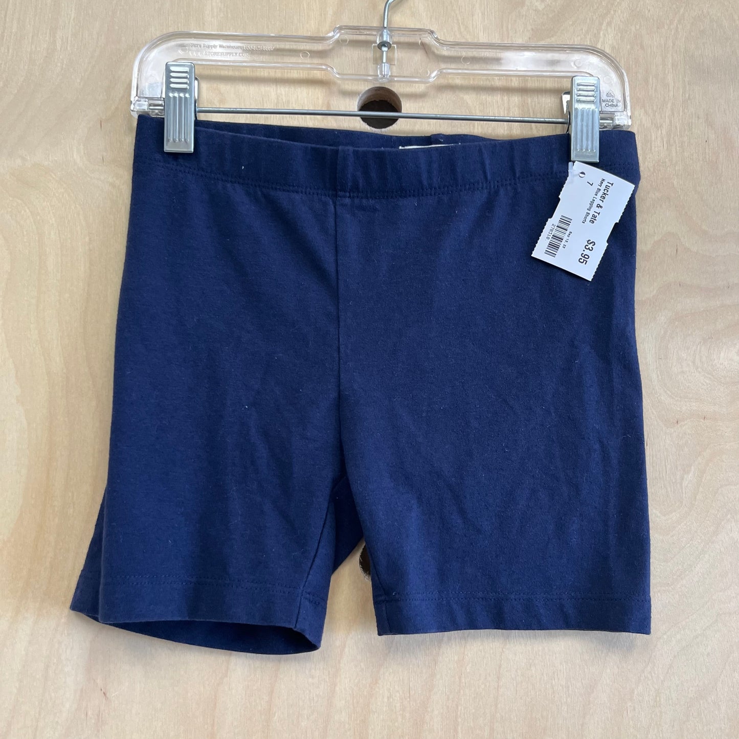 Navy Blue Bike Shorts