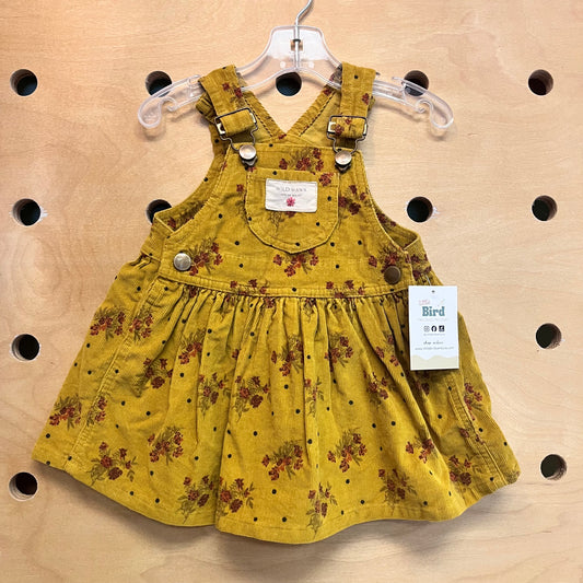 Floral Cord Jumper