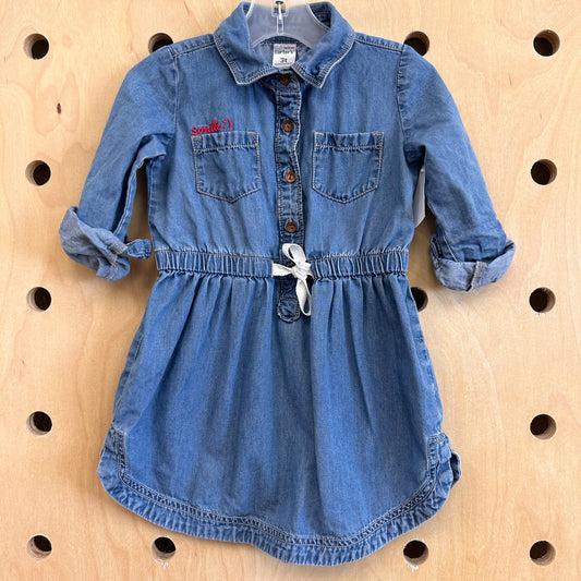 Denim Smile Dress