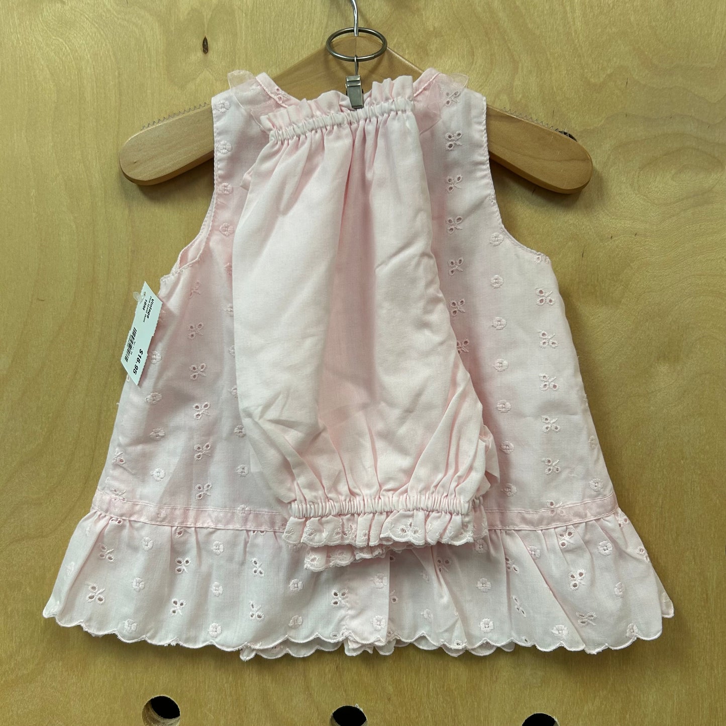Pink Eyelet Outfit