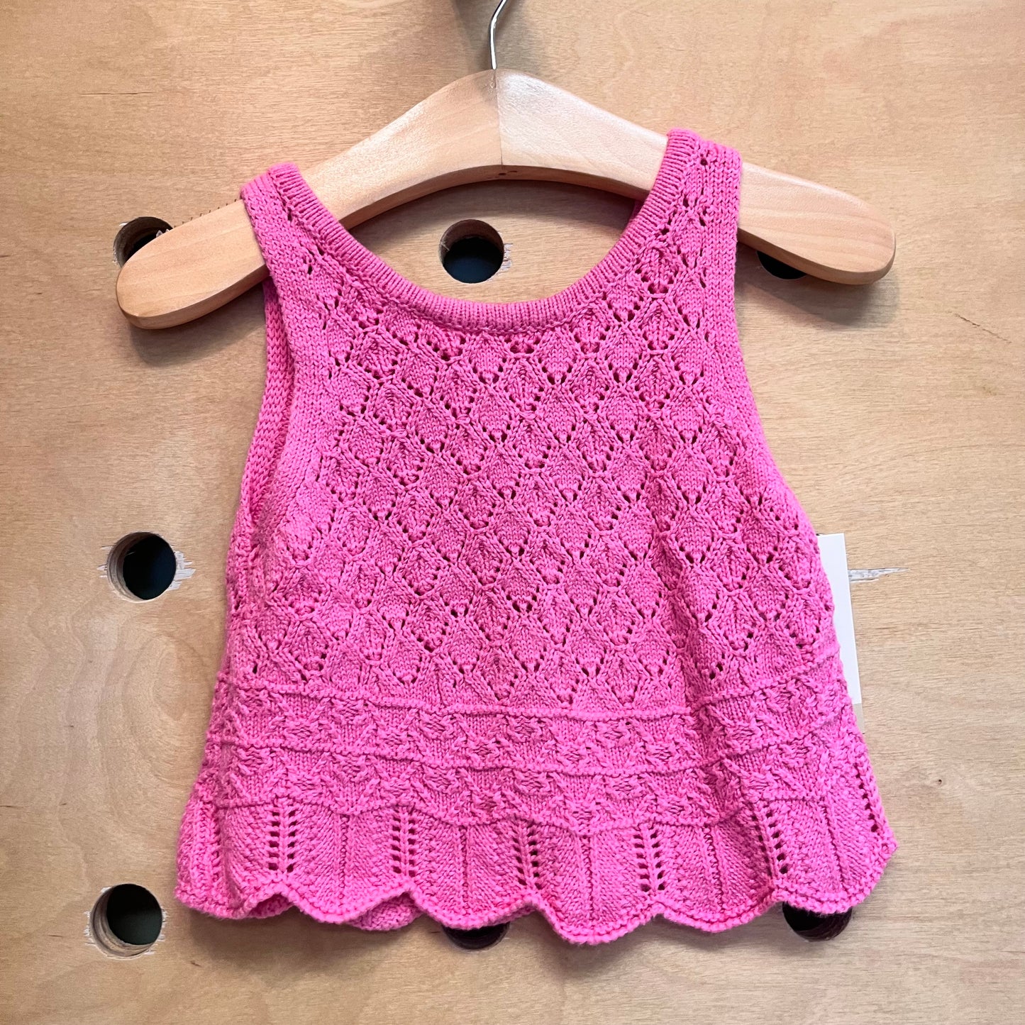 Pink Knit Tank