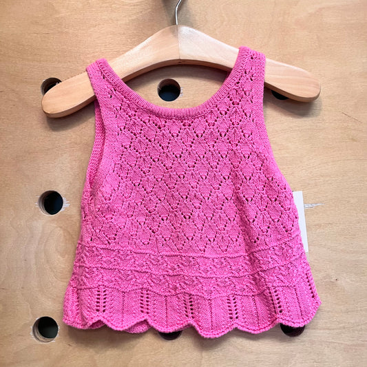 Pink Knit Tank