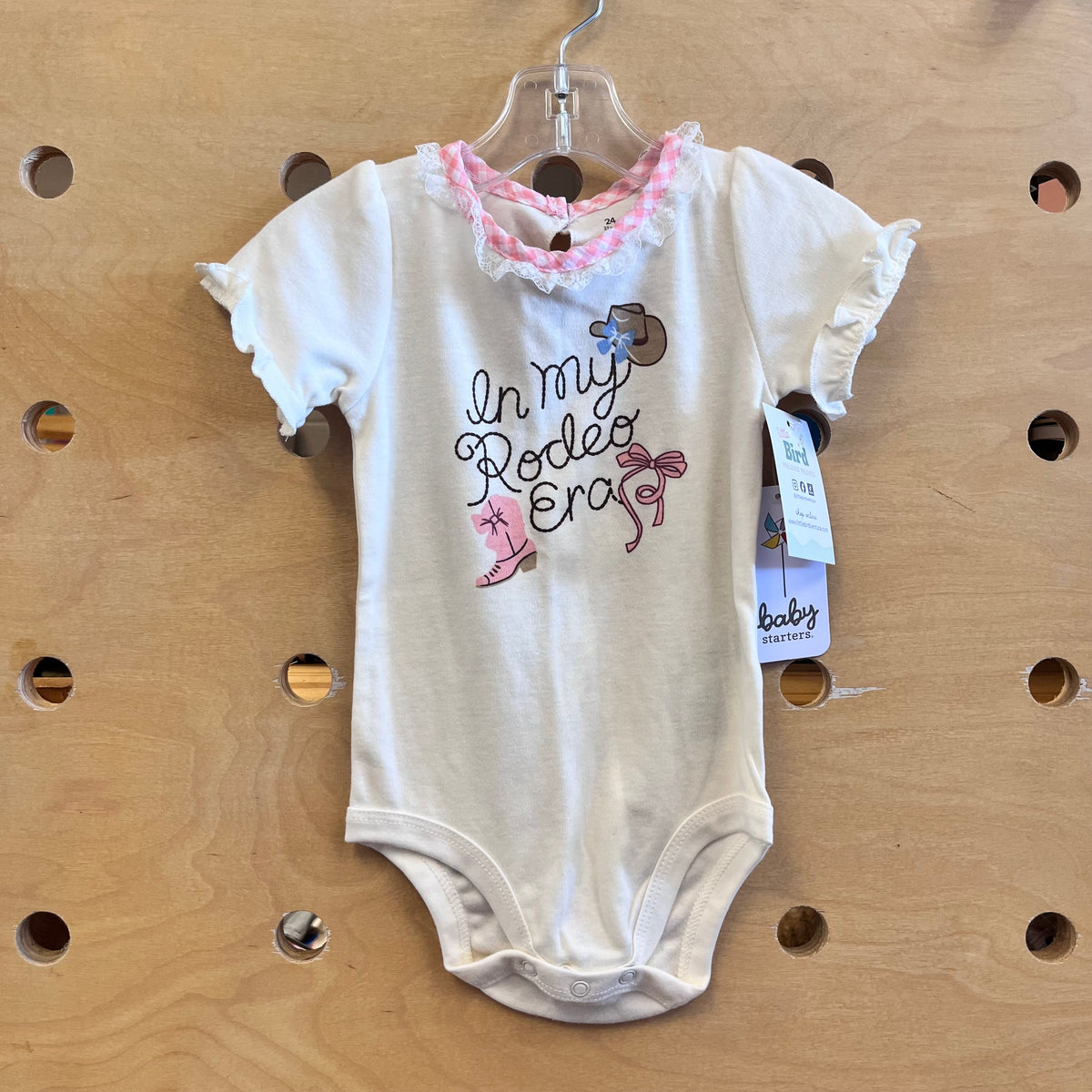Cream 'In My Rodeo Era' Bodysuit NEW!