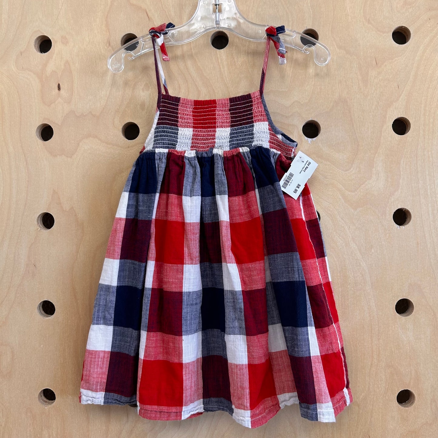 Patriotic Plaid Dress