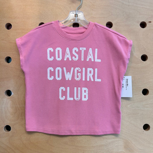 Pink 'Coastal Cowgirl Club' Tee
