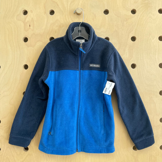 Two Toned Blue Fleece Jacket