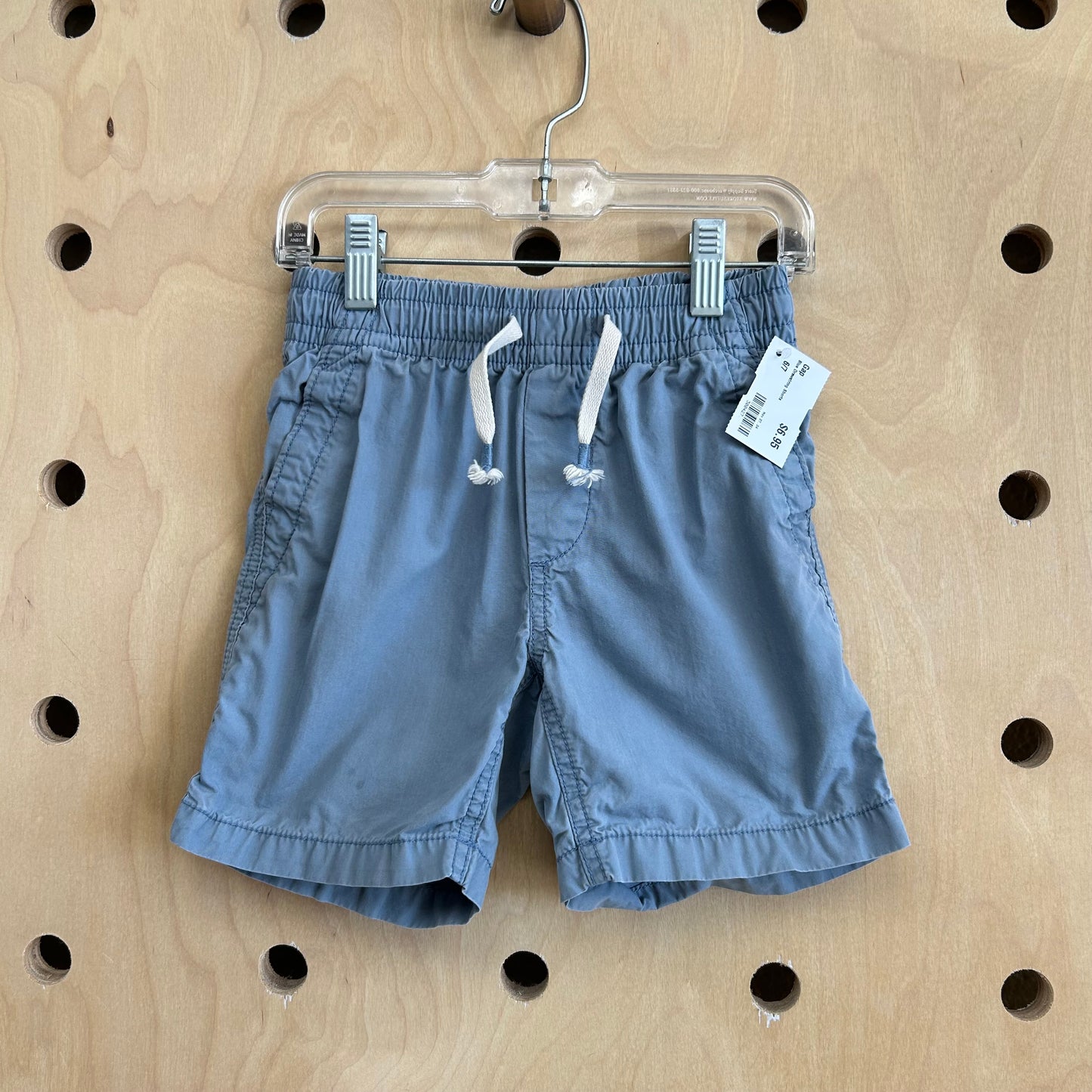 Blue Drawstring Shorts