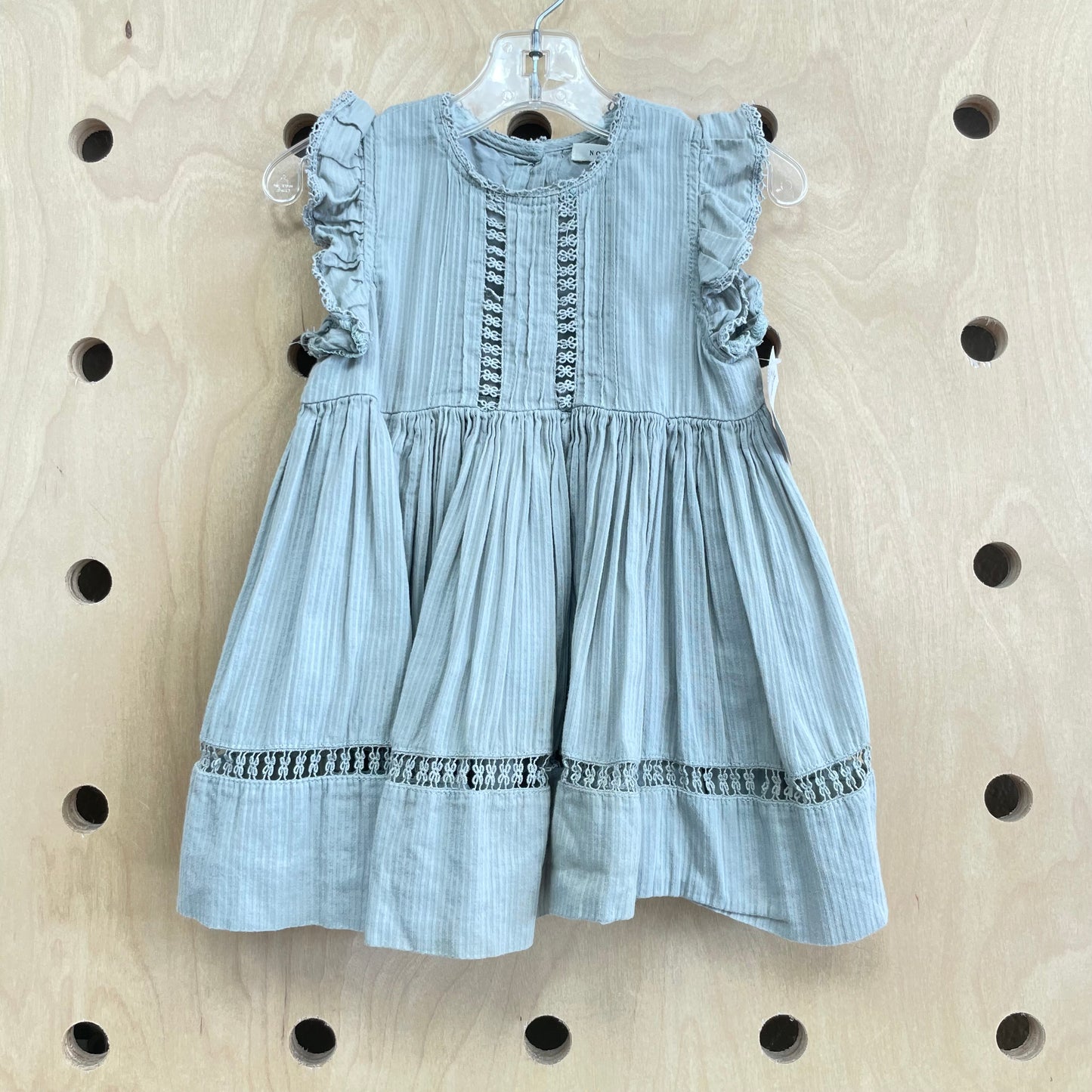 Sage Eyelet Dress
