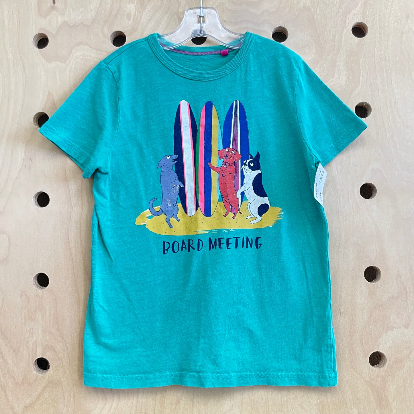 Teal Board Meeting Tee