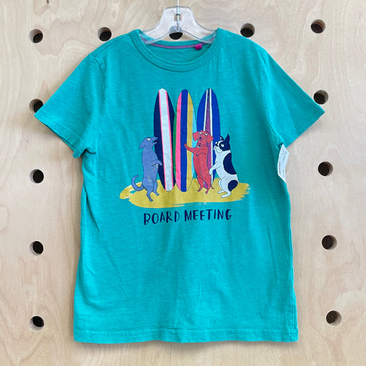 Teal Board Meeting Tee