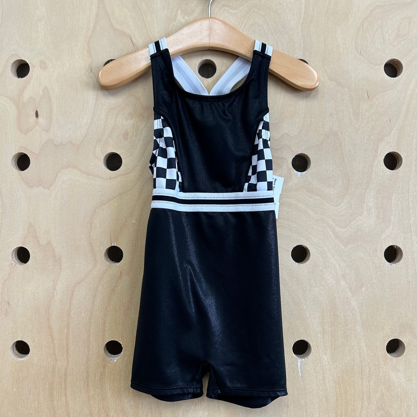 B+W Checkered Leotard