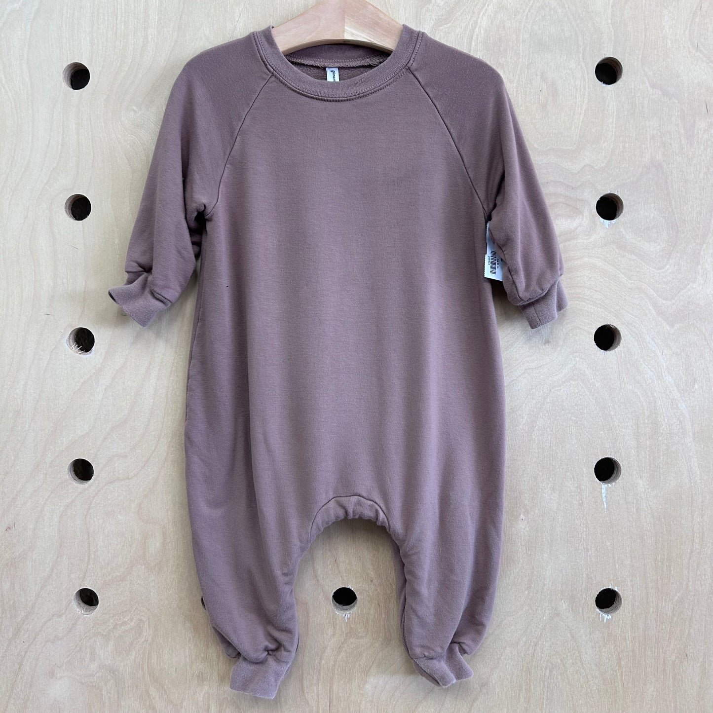 Brown Bamboo Oversized Romper