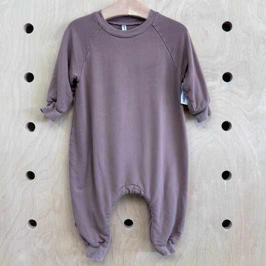 Brown Bamboo Oversized Romper