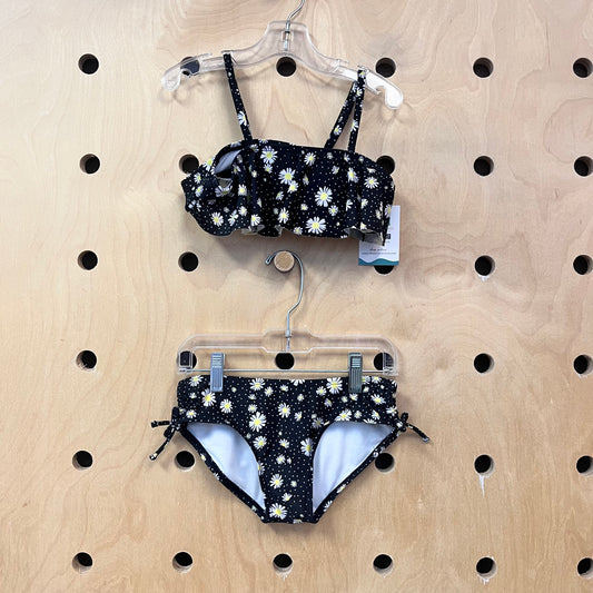 Black Daisies Swimsuit