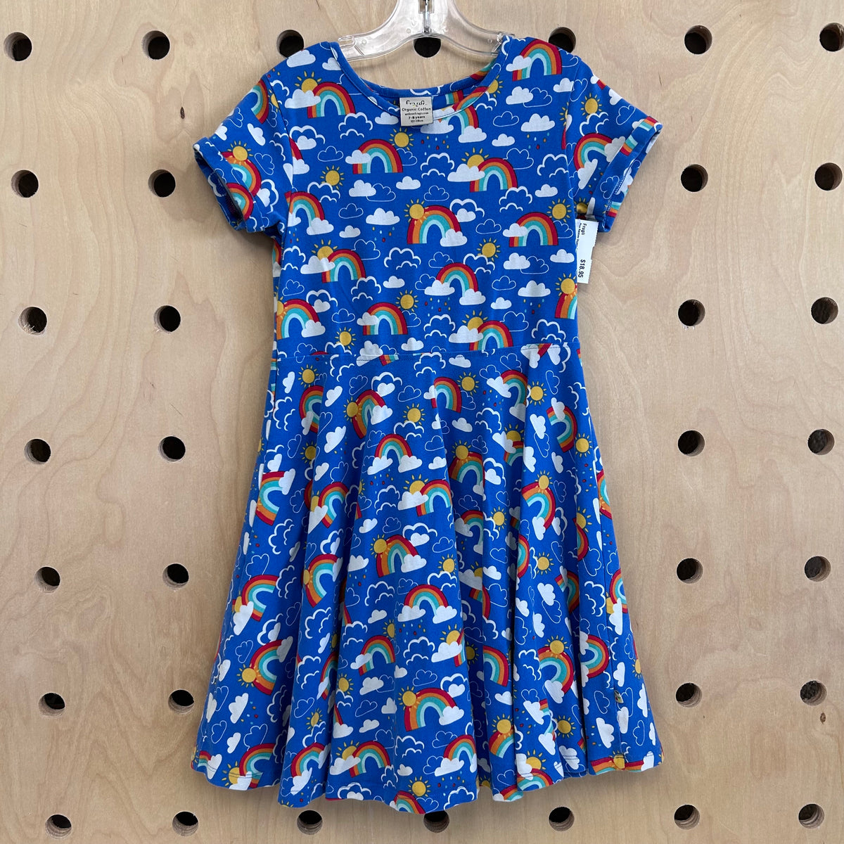 Blue Rainbow Organic Dress