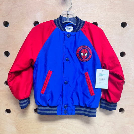 Blue/Red Spiderman Bomber Jacket