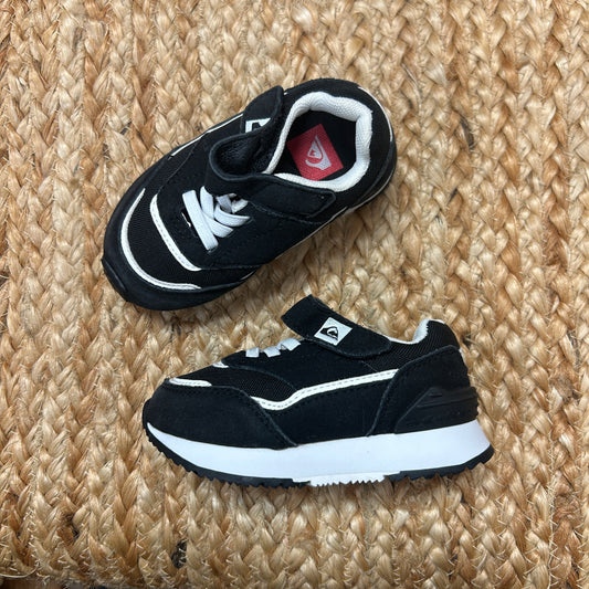 Black Velcro Chunky Sneakers
