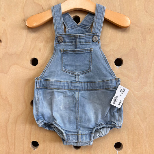 Denim Bubble Romper
