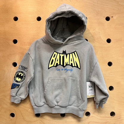 Grey Batman 'True To Myself' Hoodie