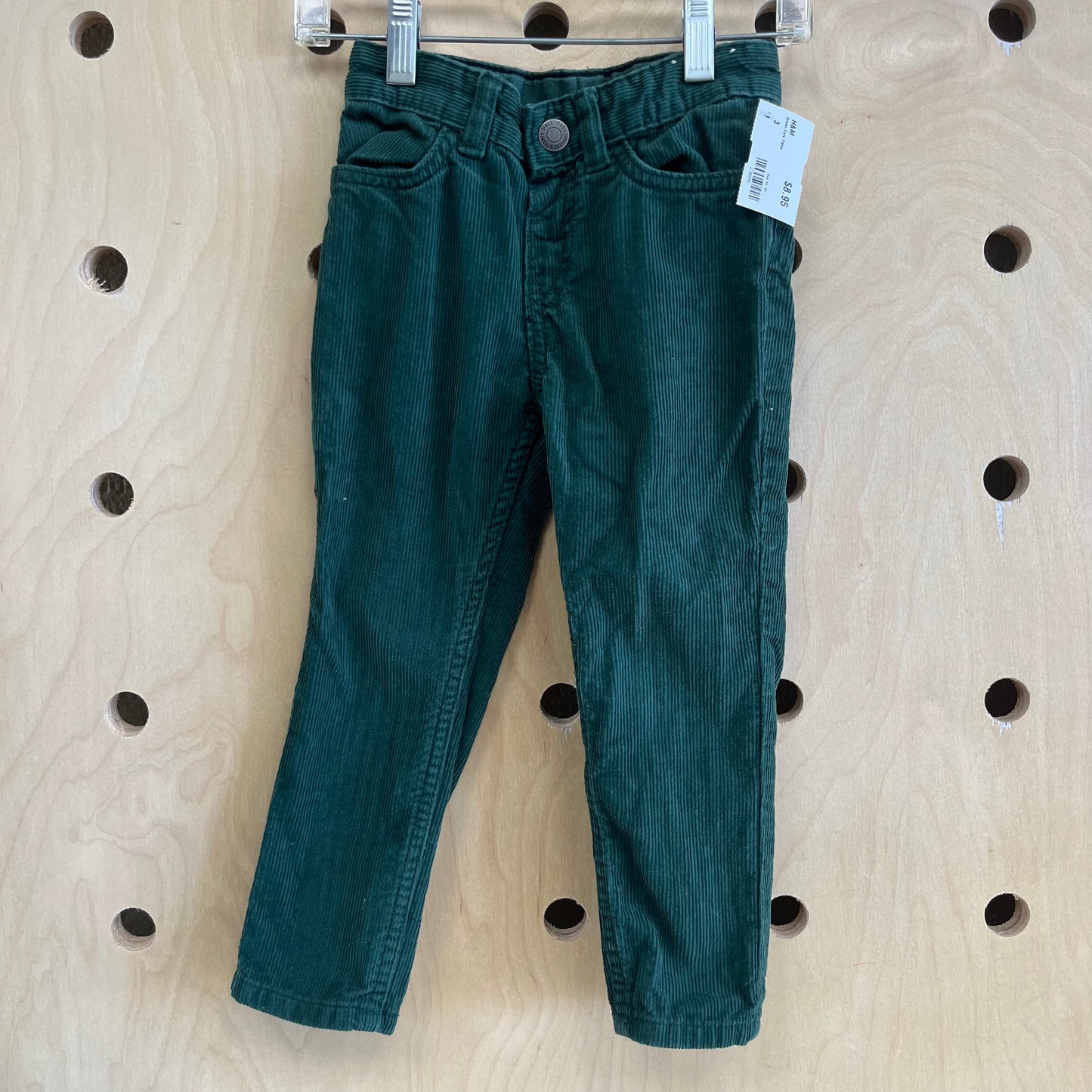 Green Cord Pants