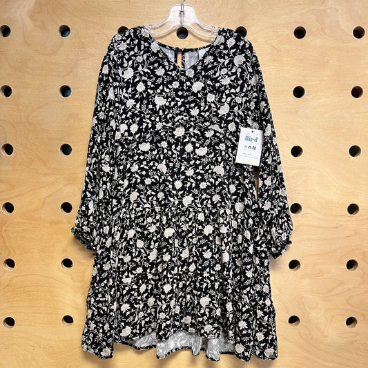 Black/Cream Floral Outfit