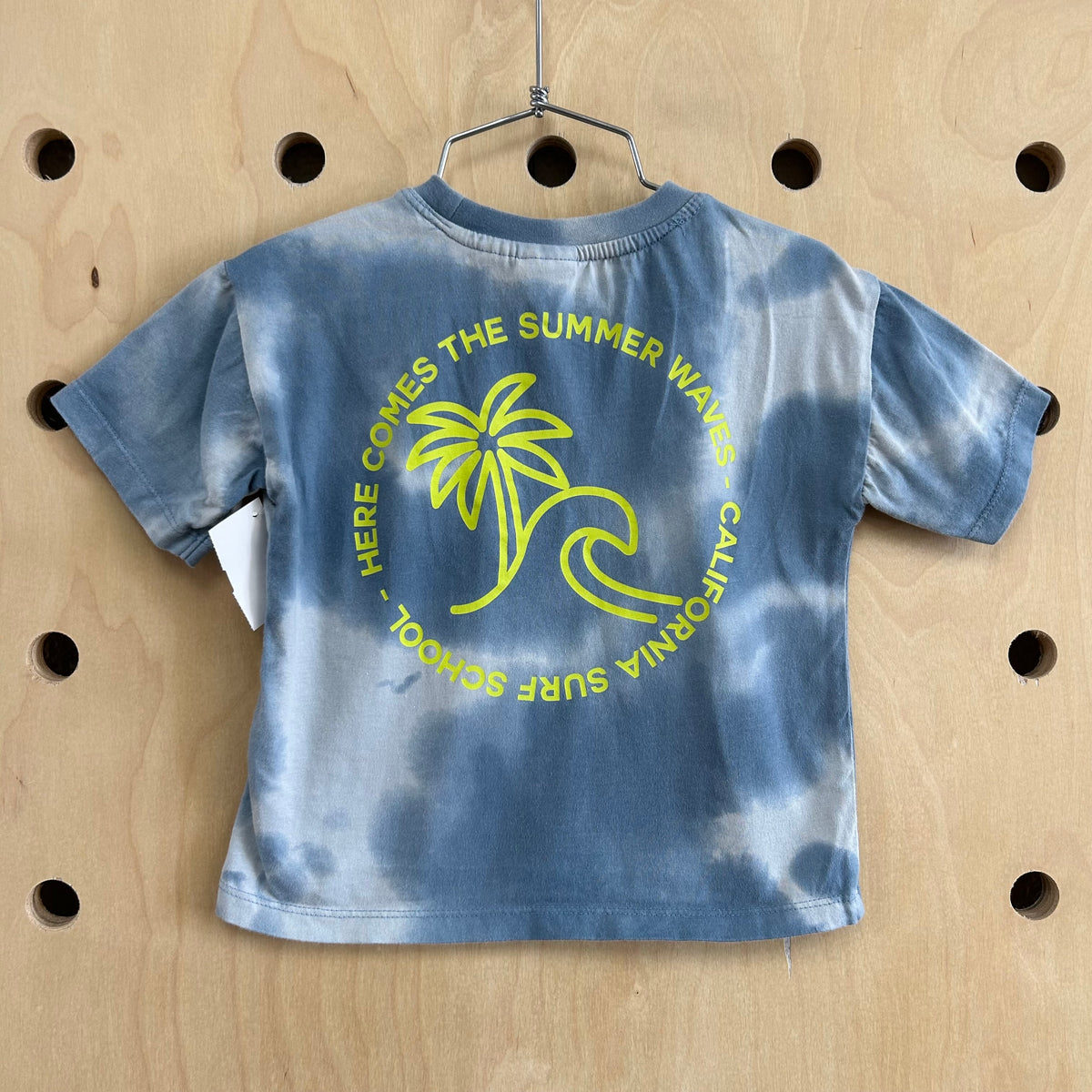 Here Comes Summer Blue Tie Dye Tee