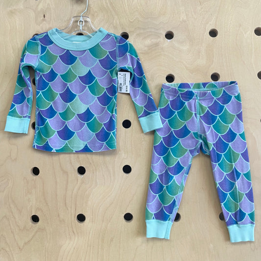 Organic Mermaid Scales Pajamas