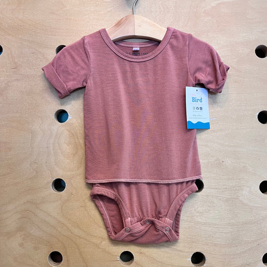 Bamboo Terracotta Tee Bodysuit