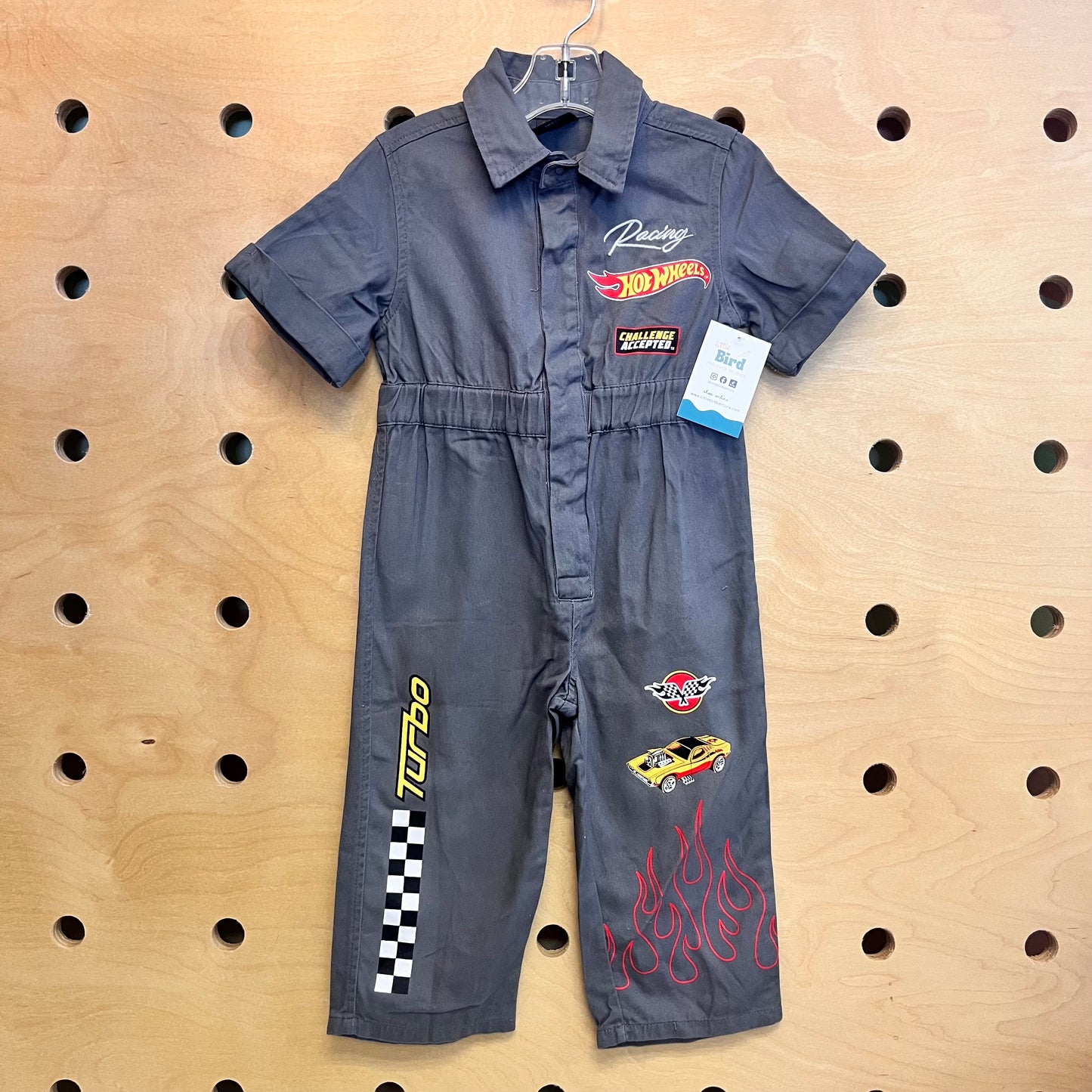 Grey Hot Wheels Coveralls