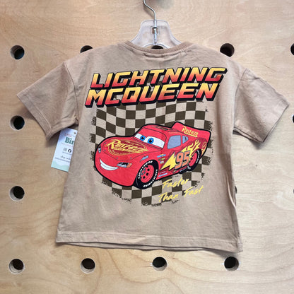 Tan Lightning McQueen Tee