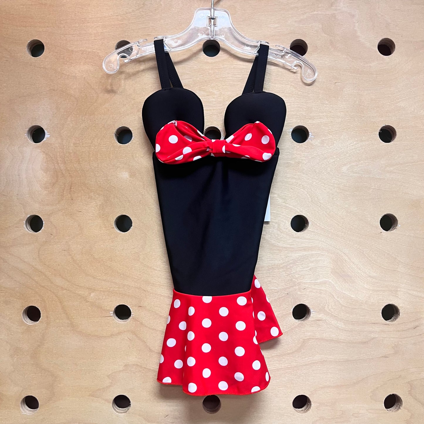 Black/Red Minnie Mouse Swimsuit