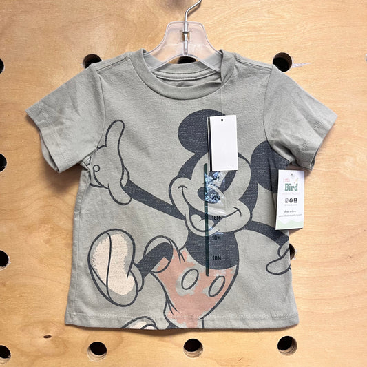 Green Mickey Tee NEW!