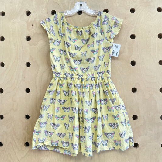 Yellow Butterfly Dress