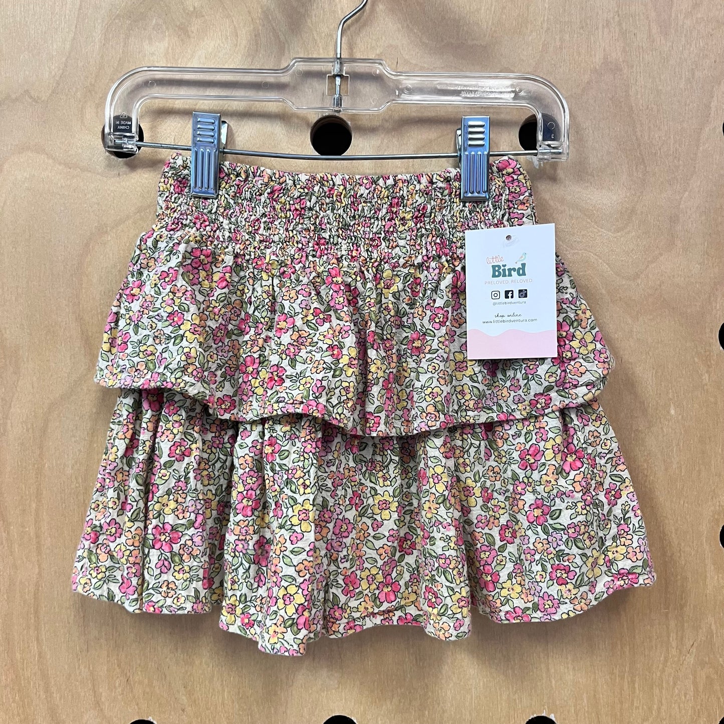 Floral Layered Skirt
