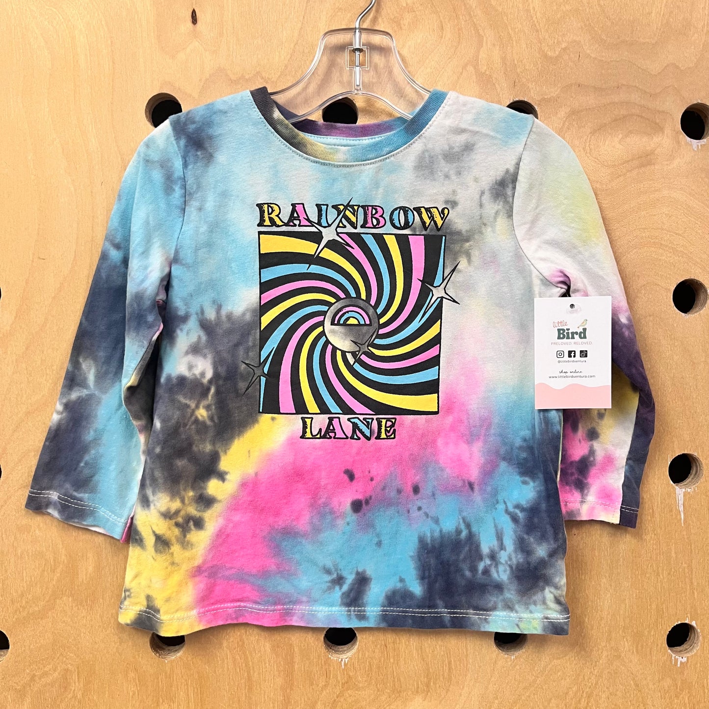Tie Dye Rainbow Lane Tee