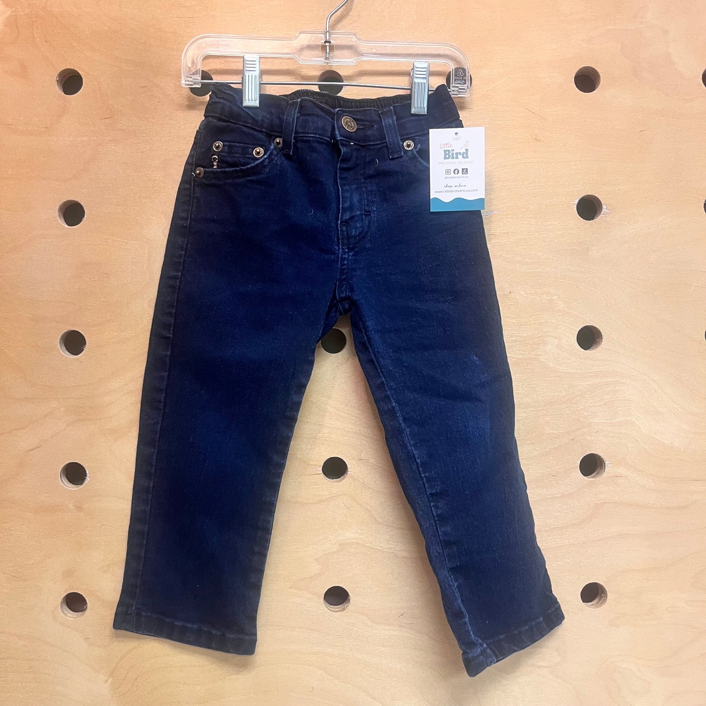 Dark Wash Western Denim