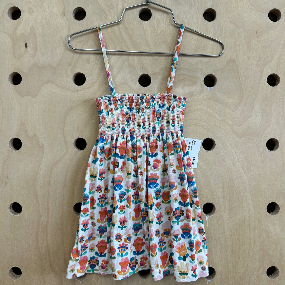 Floral Smocked Dress