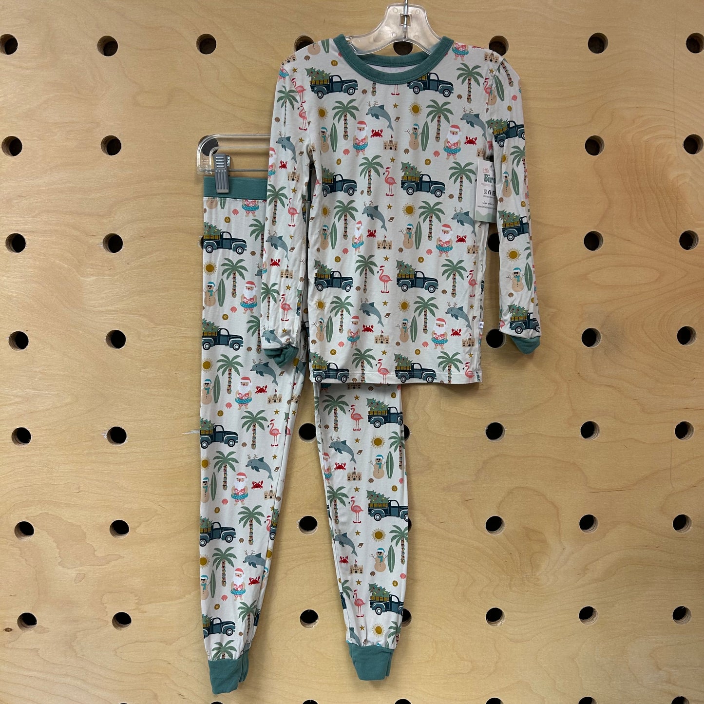 Surf Santa Bamboo Pajamas