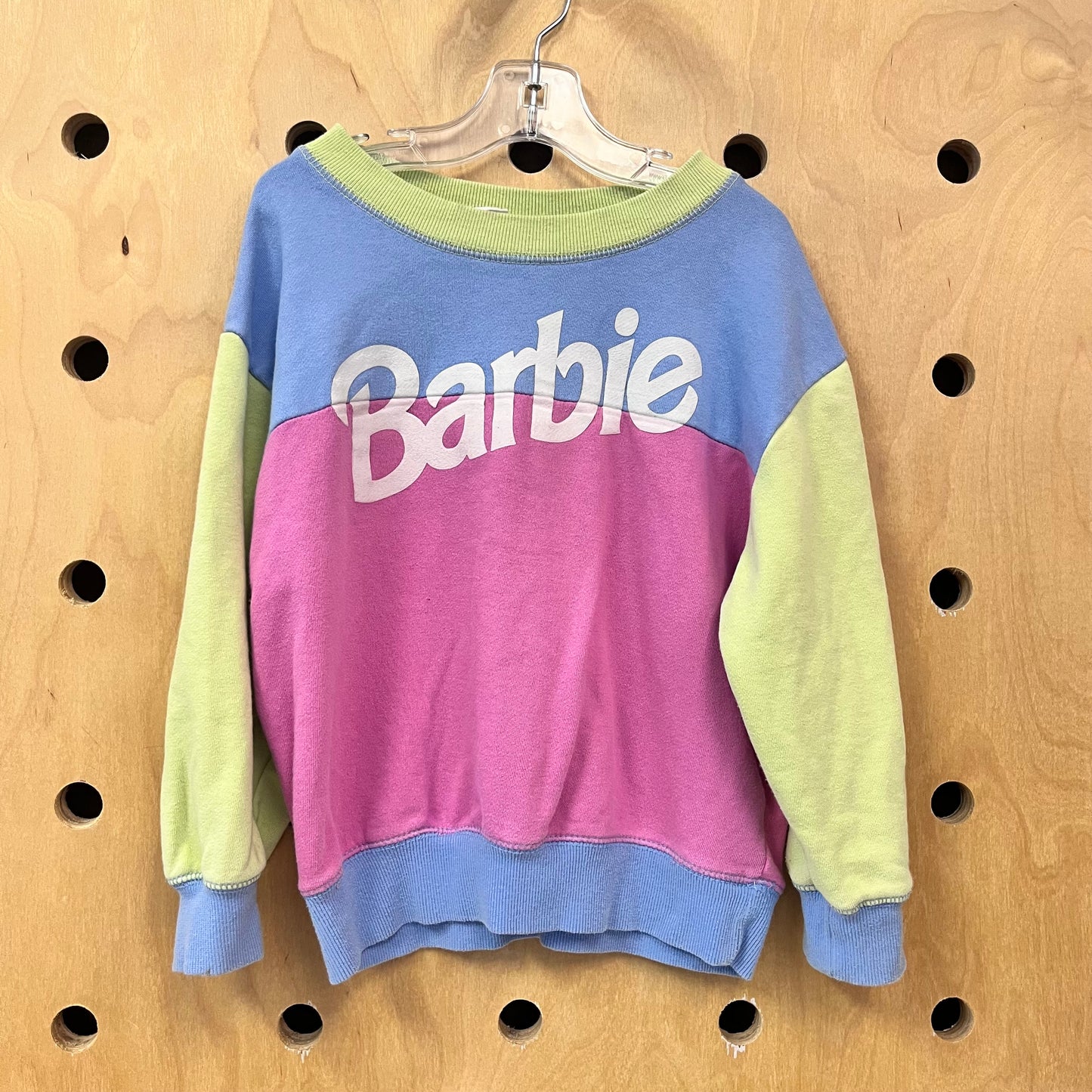 Colorblock Barbie Pullover