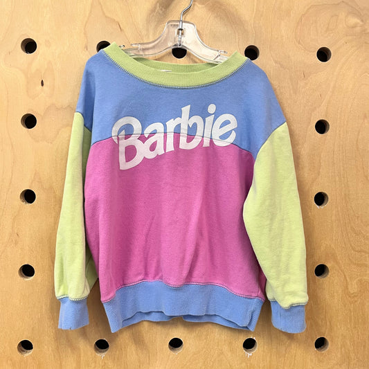 Colorblock Barbie Pullover