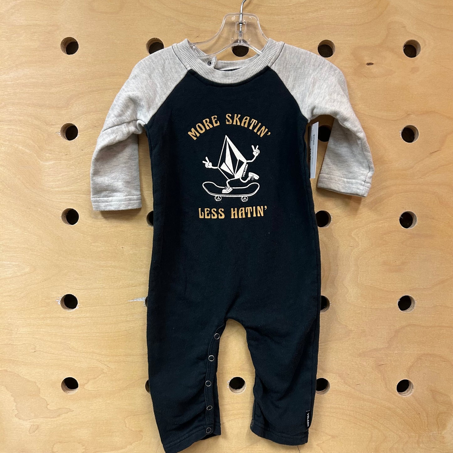 More Skatin' Less Hatin' Romper