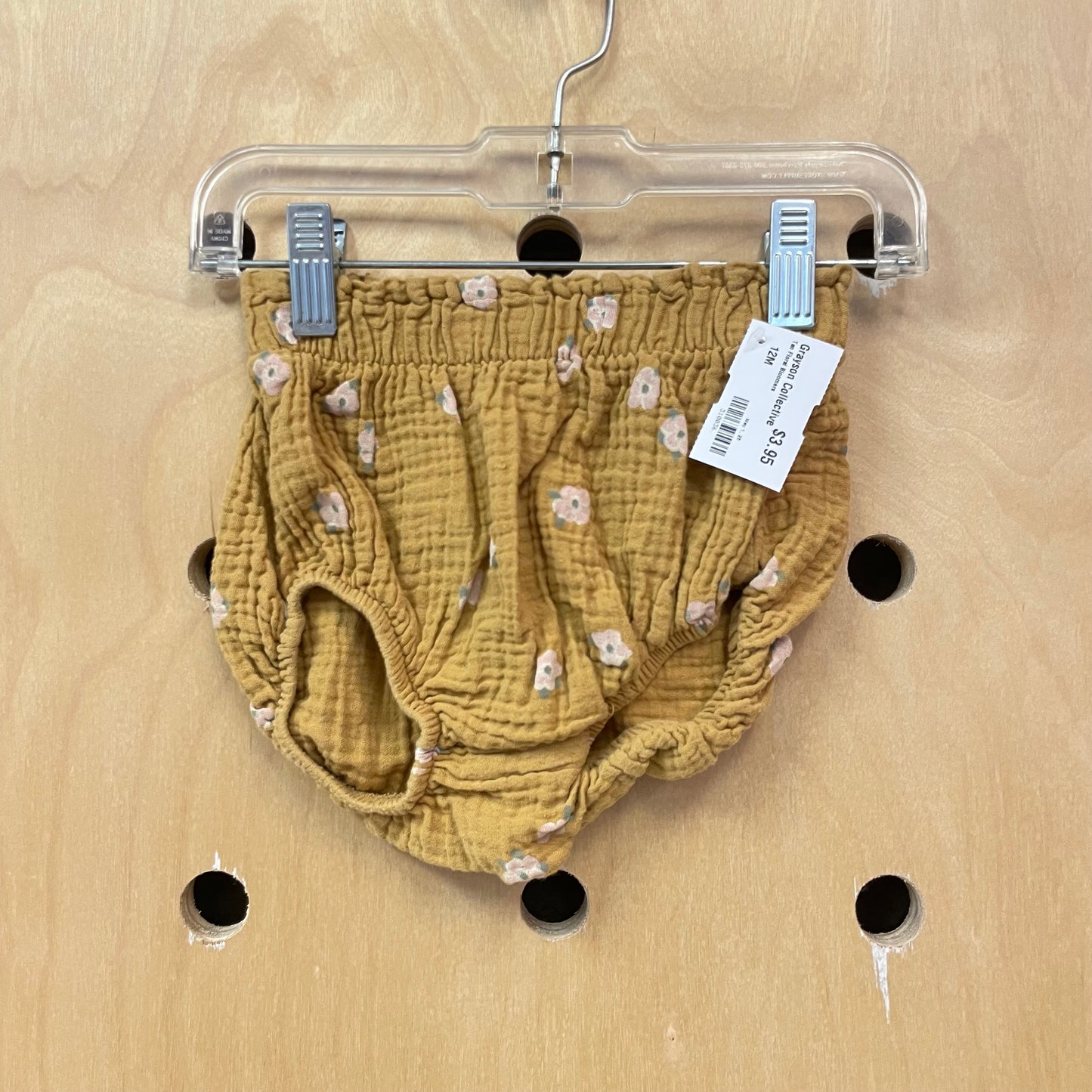 Tan Floral Bloomers
