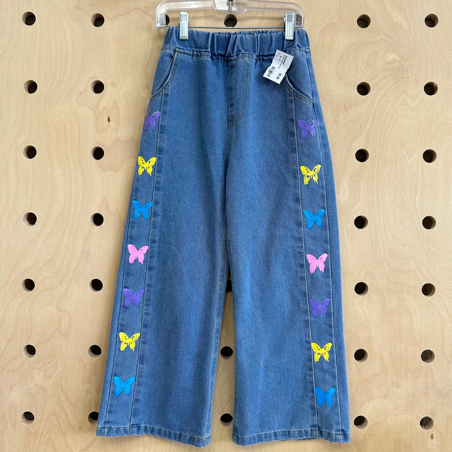 Butterfly Wide Leg Denim