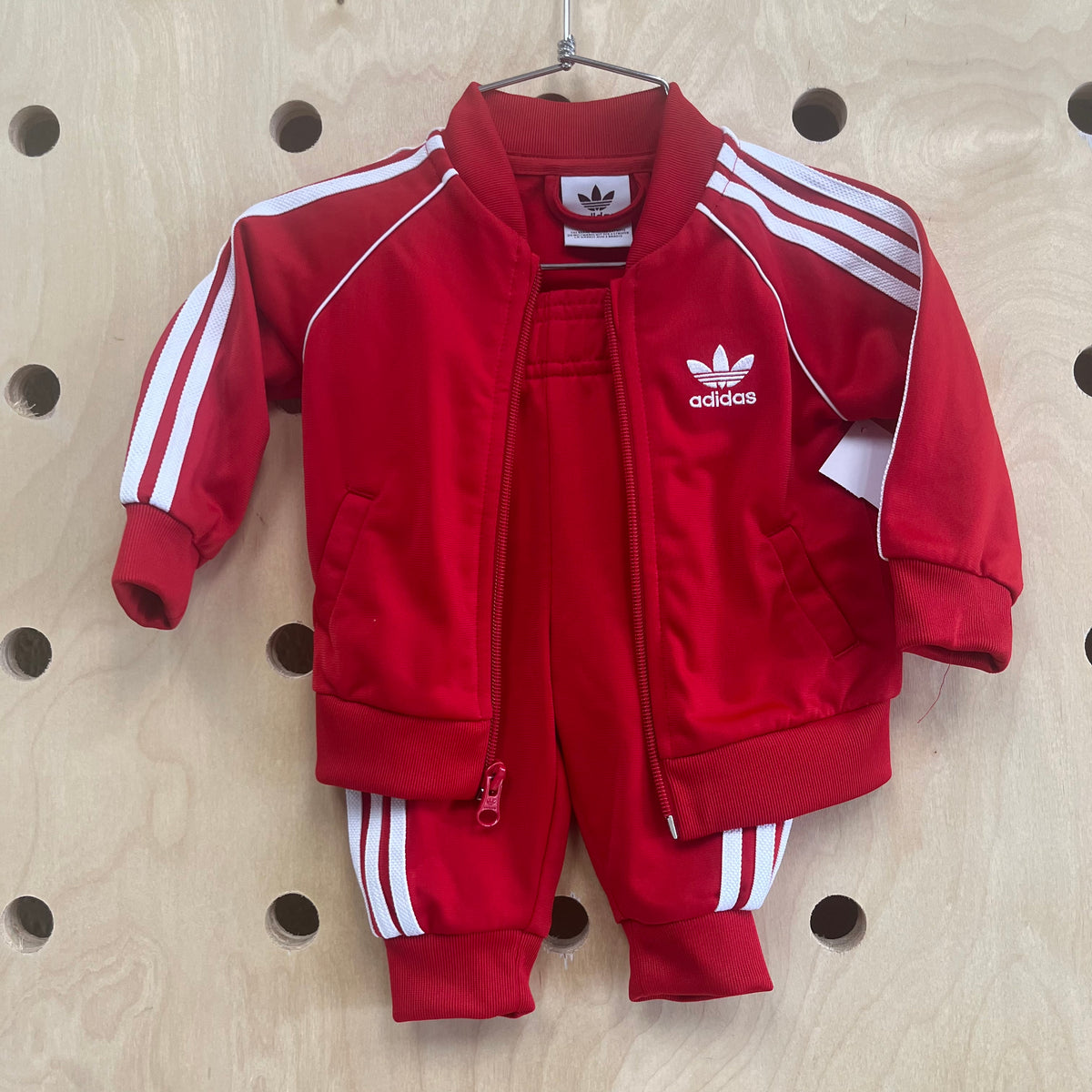 Red+White Track Suit
